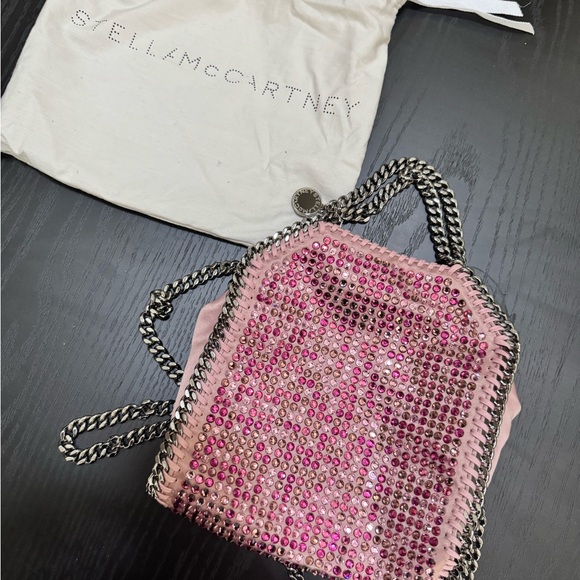 Stella McCartney Pink and Silver Shoulder Bag - Picture 10 of 11